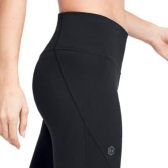 Under Armour Women's Rush Wild Crop Leggings Size L NEW With TAGS - Picture 11 of 14